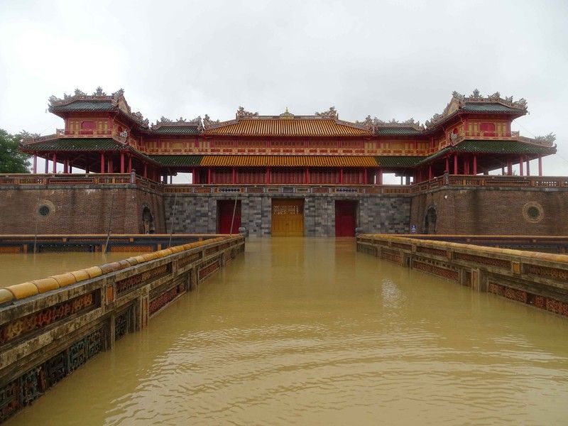 đại nội huế ngập trong lũ đại nội huế ngập trong lũ